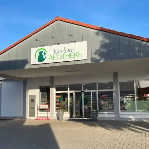 Eingang in die Apotheke